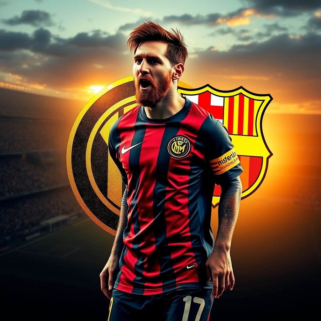 国米宣布签下巴塞罗那中场梅西黄金搭档如影随形